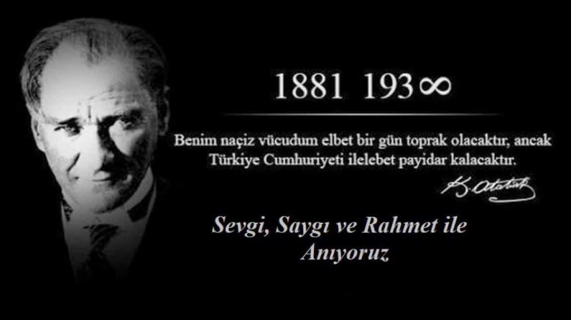10 Kasım Atatürk‘ü Anma Programı